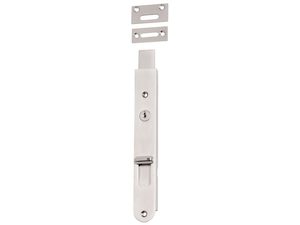 Tradco 200mm Locking Recessed Flush Bolt