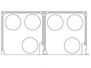 Halliday Baillie HB1265 End Cap For HB1260 Extrusion