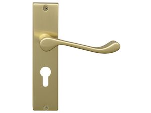 Windsor 7008 Lever On Euro Keyhole Plate