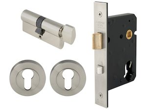 Windsor 57mm Backset Round Night Latches