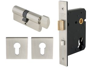 Windsor 57mm Backset Square Night Latches