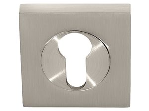 Windsor Futura Square Euro Keyhole Escutcheons