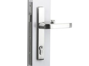 Sylvan Leo Lever Handles On 202mm Long Plate with Iseo 741 30mm lock