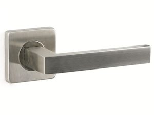 Sylvan Porto Stainless Steel Lever On Square Rose