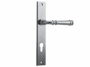 Hardware - domestic: Iver Verona Levers On Rectangular Long Plate Euro 85