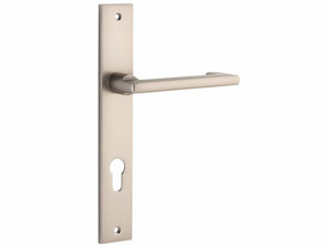 Iver Baltimore Return Lever Euro Lock On Rectangular Plate