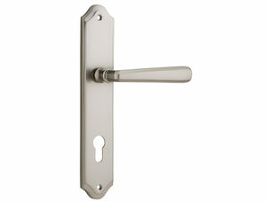 Hardware - domestic: Iver Copenhagen Levers On Shouldered Long Plate Euro 85