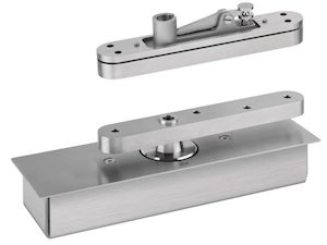 Hardware - domestic: JNF 500kg Hydraulic Pivot Set For Double Action And Rebated Doors