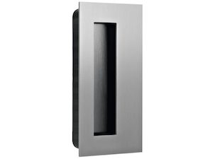 JNF 135 x 70mm Offset Recessed flush Pull