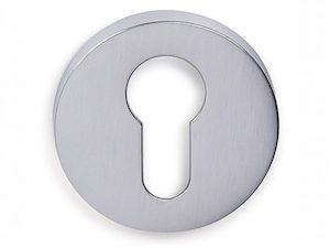 Groel Round Euro Keyhole Escutcheon