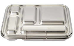 Homewares: Nestling Stainless Steel Bento Box