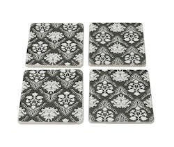 Coasters S/4 - Black & White