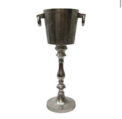 Homewares: Aluminium Pedestal Wine Bucket