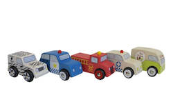 Discoveroo Emergency 5 Car Set