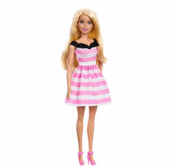 Homewares: Barbie - Pink & White Dress