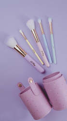 Homewares: Oh Flossy - Makeup Brush Set (5pc) Rainbow