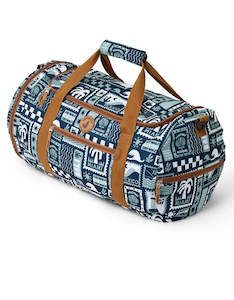 Homewares: Crywolf PACKABLE DUFFEL BAG Blue Postcards