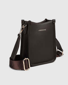 Homewares: Parker Phone Crossbody Bag - Chocolate