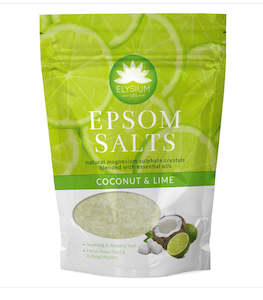 BATH SALTS COCONUT & LIME 450G ELYSIUM SPA