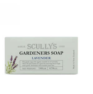 Homewares: Gardeners Lavender Soap in Box 140gm