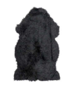 Homewares: Sheepskin-Black