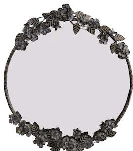 Homewares: Alberta Flower Mirror