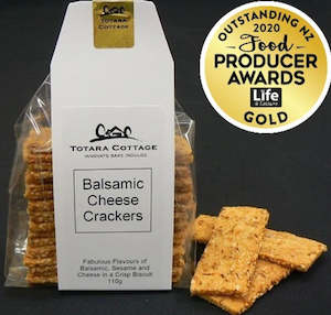 Homewares: Balsamic Cheese Crackers - Totara Cottage