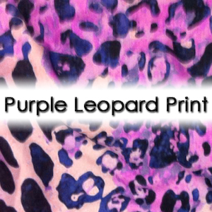 Purple Leopard Print