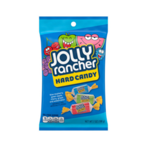 Jolly Rancher Original Hard Candy 7oz Peg Bag