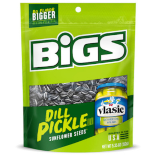 Frontpage: Bigs Dill Pickle Sunflower Seeds