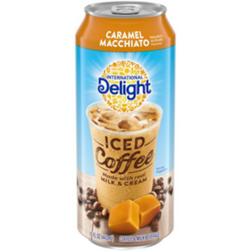 Drinks: International Delight Caramel Iced Coffee (443ml) Dated Jan 2024