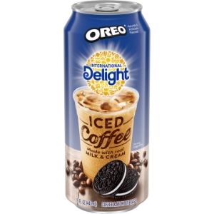 Drinks: International Delight Oreo Iced Coffee Dated feb 24