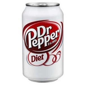 Drinks: Dr Pepper Diet single can