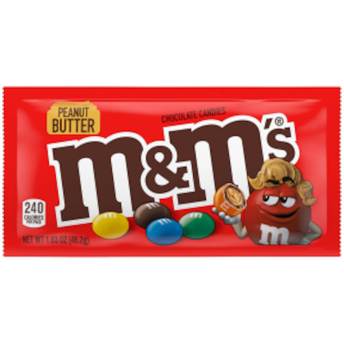 M&M Peanut Butter Candy Packet