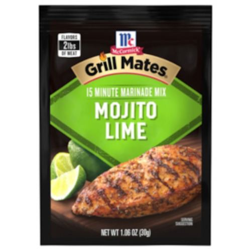 McCormick Marinade Mojito Lime Mix Sachet