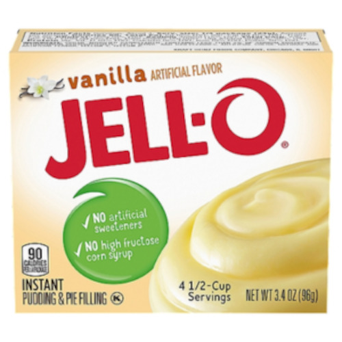 Jell-O Instant VANILLA pudding (3.4oz) 96g