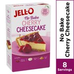 JELL-O No Bake Cherry Cheesecake Dessert  Mix (504g)