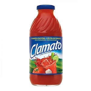 Bottle Drinks: Motts Clamato Juice 473 ml 12ct