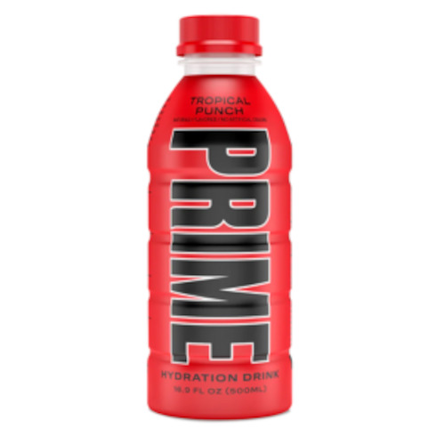 Bottle Drinks: Prime Hydration TROPICAL PUNCH 16.9OZ