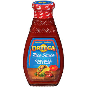 Hot Sauces: Ortega Taco Hot Sauce 8oz (225g)