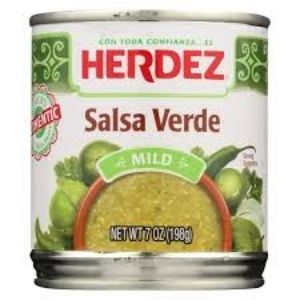 Hot Sauces: Herdez Salsa Verde can 7oz (198g)