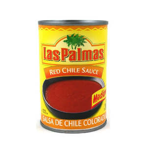 Hot Sauces: Las Palmas Red Chili Sauce - Medium