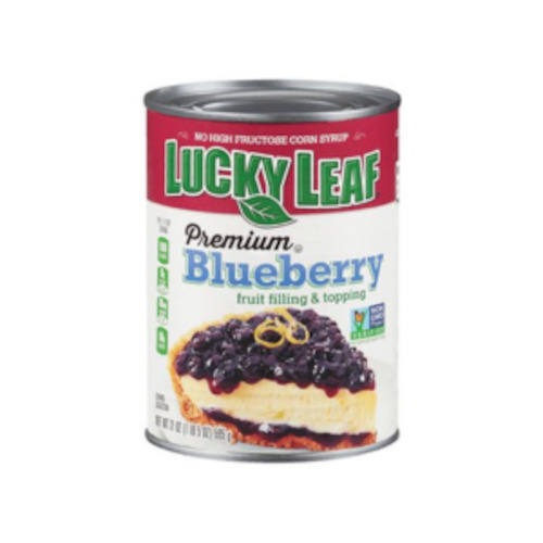 Baking: Lucky Leaf Pie Filling Premium BLUEBERRY 21oz (595g)