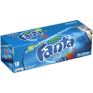 Drinks: Fanta Berry Cans 12ct