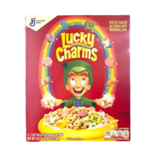 Grocery: Lucky Charms Frosted Toasted Cereal with Marshmallows 23oz (652g)