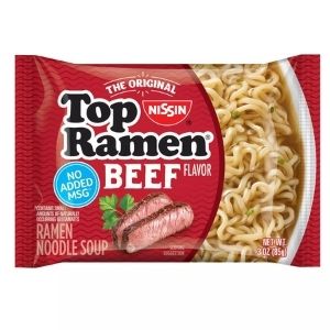 Pasta And Noodles: Nissin Ramen Noodles Beef 1ct