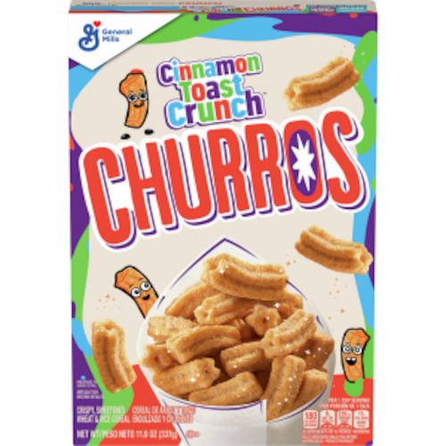 Cinnamon Toast Crunch Churros Cereal