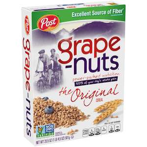 Cereal: Post Grape Nuts Breakfast Cereal, The Original (20.5g) 581g