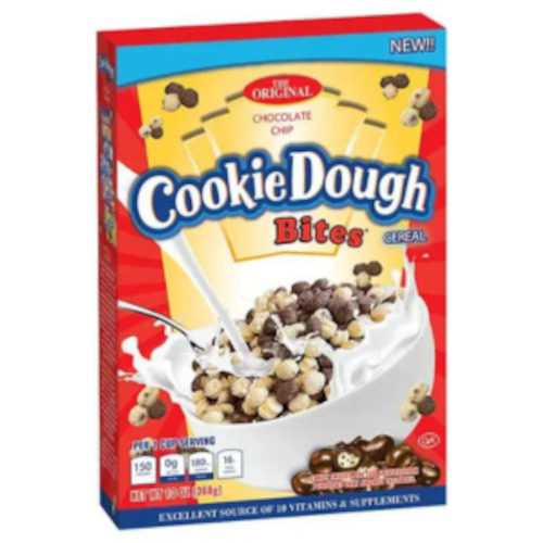 Cookie Dough Bites Cereal - Chocolate Chip 368g