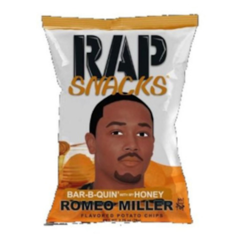 Chips: Rap Snacks - Romeo Miller Bar-B-Quin with Honey  Potato Chips 71g